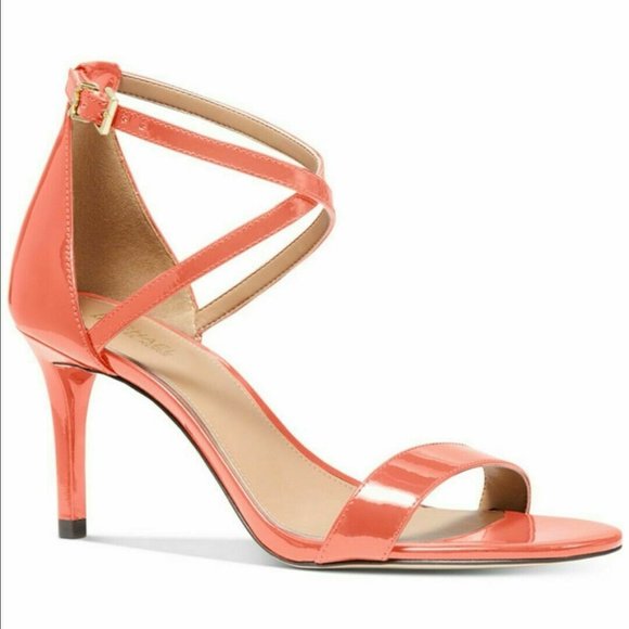 Michael Michael Kors Ava Mid Sandals Size 10 - Picture 1 of 4